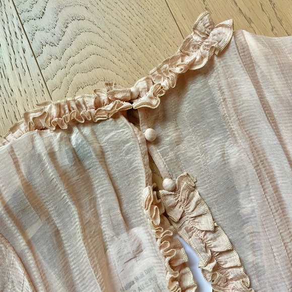 Princess Polly Pink Ruffled Mini Dress - Size 2 - Picture 7 of 8